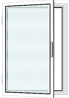 Дверная москитная сетка